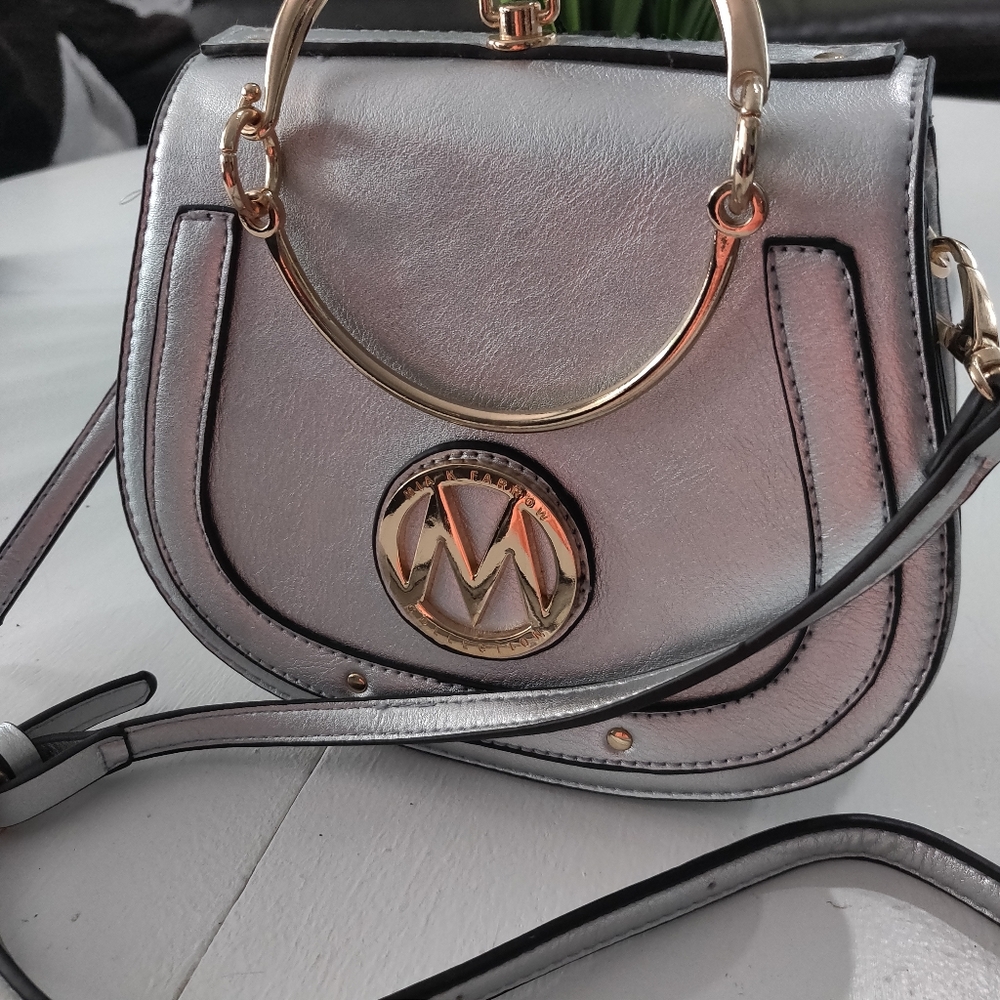 Cross Body Bag Silver
